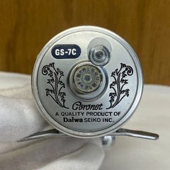 【希少モデル】DAIWA コロネット GS-7C 小型両軸リール／現状渡し