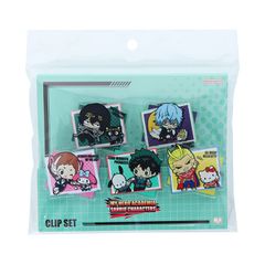 ヒロアカ×サンリオ　アクリルクリップ　5個セット　A柄　4901770722177　s3623459 　My Hero Academia × sanrio　我的英雄學院