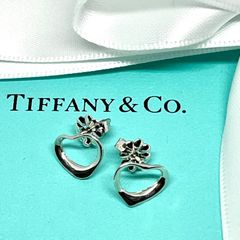 新品仕上げ済み】TIFFANY ラビングハート クローバー ピアス - メルカリ