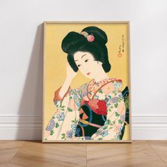 想い馳せて（美人画・A2サイズ） 想い馳せて（美人画・A2サイズ） 想い馳せて（美人画・A2サイズ