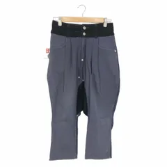 ガンリュウ GANRYU 製品洗い加工 シンチバック 異素材切替 2タック サルエルパンツ メンズ 表記無 のサムネイル