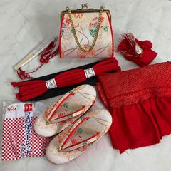 ☆4654☆ 女の子 七五三 はこせこセット 草履 巾着袋 女児 - メルカリ