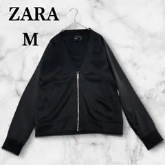 ZARA ザラ W/B collection ジップアップジャケット  M 黒