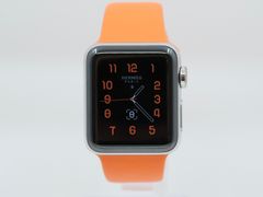 Apple Apple Watch HERMES Series3 38mm ステンレス GPS＋Cellular MQML2J/A #6614