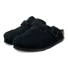 ほぼ未使用　ビルケンシュトック　ボストン　黒 サンダル 37 BIRKENSTOCK BOSTON Natural Leather ( REGULAR FIT ) BLACK