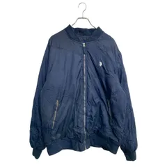 U.S. POLO ASSN. ブルゾン ジャケットXLサイズ ユーエスポロアッスン ネイビー 古着卸 アメリカ仕入 t2410-3424