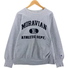 古着 90年代 チャンピオン Champion REVERSE WEAVE リバースウィーブ 刺繍タグ 3連プリント カレッジスウェットシャツ/eaa544685