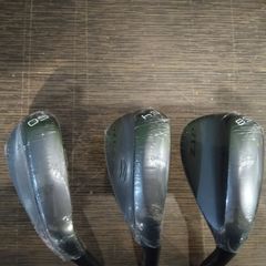 Wg 【新品未使用品】【マーシャルDティーチ様専用】クリーブランド Cleveland Golf RTZ ブラックサテン ウエッジ 50 54 58 (MID) バンス 3本セット 右用 ダイナミックゴールド  (大崎店)
