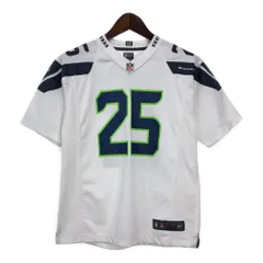 NIKE - 【NIKE】 NFL シアトル・シーホークス ゲームシャツ S-1999 NIKE×NFL☆Seahawks/シーホークス☆アメフトゲームシャツ☆紺白