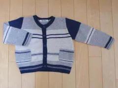 ファミリア ベビー服 familiar 子供服 男の子 男児 女の子 女児 長袖 カーディガン カーデガン カーデ 80cm ★2 キッズ ベビー 【中古】 ユーズド ボーイズ ガールズ アウトレット リサイクル 古着 服 こども服