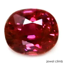 鮮やかなカラーに魅了される非加熱ルビー 宝石 ルース １．０３ＣＴ