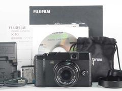 富士フィルム Fujifilm Fuji X Series X10 12.0MP Digital Camera Black w/ Box [新品同様] #Z5021A