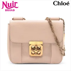 ⭐️極美品⭐️Chloé ショルダーバッグエルシー 2way ピンクベージュ Chloe クロエ ミニバッグ/チェーンショルダーバッグ バッグ