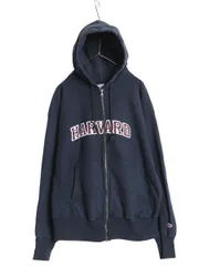 【お得なクーポン配布中!】 90s 00s チャンピオン リバースウィーブ カレッジ 刺繍 スウェット フード パーカー メンズ XL / オールド フルジップ カスタム ハーバード