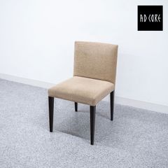 【展示品】AD CORE エーディコア MD-201 ダイニング アームレス チェア ファブリック ベージュ 定価7万【2】
