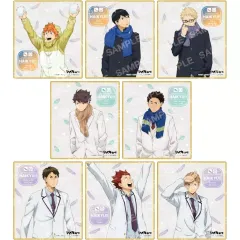 【中古】紙製品 全8種セット 「ハイキュー!! クリア色紙コレクション(A)-お天気版権 第一弾-」