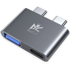 RoiCiel MacBook Pro変換アダプタ USB C to USB-A