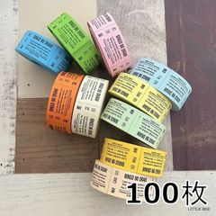 ロールチケット 1 PINT 180枚以上 9色 紙もの ジャンクジャーナル