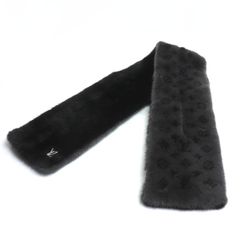 LOUIS VUITTON ルイ・ヴィトン マフラー モノグラムリバース グレー  