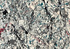 ジャクソン・ポロック　A3(297㎜×420㎜）アートポスター 日本製 絵画 インテリア 壁紙16