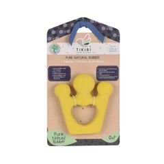 ベビー 歯固め TIKIRI ティキリ ファーストトイ 赤ちゃんのおもちゃ Teether Crown ティーサー クラウン イエロー 王冠