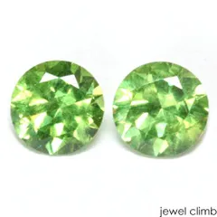 6.185ct！ガーネット最高峰のデマントイド☆バイカラー！一番