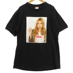 シュプリーム SUPREME 12SS Kate Moss ケイトモス フォトTシャツ カットソー プリント ボックスロゴ 黒系 ブラック 白 L 0903 ■GY12のサムネイル