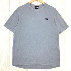 【Men's M グレー系】 The North Face ( ザ・ノースフェイス ) ショートスリーブハニカムクルー S/S Honeycomb Crew Tシャツ NT11942 Asian Men's  コットン ショートスリーブTシ