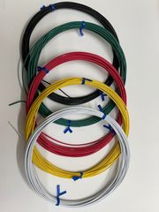 【色指定】切売り電線　ＡＶＳＳＣ　０．５ｓｑ（ｆ）　自動車用薄肉低圧電線（薄肉電線タイプ2）10m
