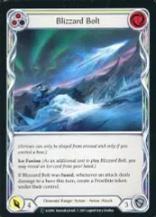 【中古】Flesh and Blood ELE045[C]：Blizzard Bolt (2)