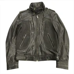 Dolce&Gabbana 44 レザーライダーススペアボタン付き