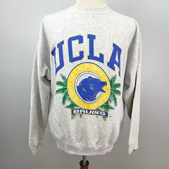 海外古着　USA製 SANTEE UCLA  スウェット　サイズXL グレー　ヴィンテージ　【619】のサムネイル