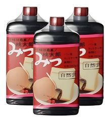 老舗 桃太郎みつ(黒蜜) 360g×3個セット 自然食 平野商店 4963089141179のサムネイル