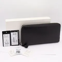 美品 箱付 エンポリオアルマーニ Y4R169 長財布 カードポケット×12 黒 NKG