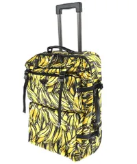 1月5日までの出品です。PRADA キャリーケース ベージュ/ブラウン 個包装】モラビト レザー キャリーケース ブラウン A2196875