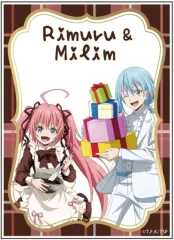 【中古】キャラカード リムル＆ミリム 「転生したらスライムだった件 描き下ろし トレーディングアクリルカード バレンタインver.」