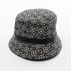 ⭐︎美品⭐︎LOEWE ナパカープバケットハット 57 ブラック