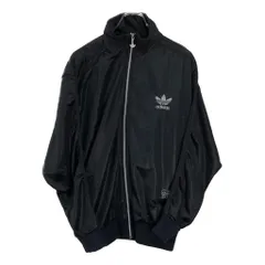 adidas アディダス CHJLE62 トラックジャケット ブラック(メンズ XL)中古 古着 U6102