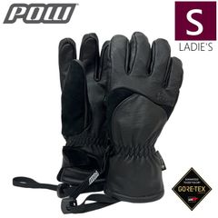 【即納】○22-23 POW W'S STEALTH GORE-TEX GLOVE +WARM カラー:BLACK Sサイズ パウ グローブ 手袋 スキー スノーボード