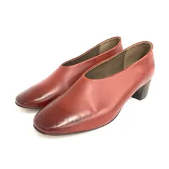 SAYA サヤ 表記サイズ:24.5  パンプス  レッド  レザー レディース　240001127078