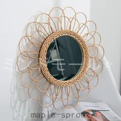 2026年最新】ミラー 鏡 ラタンの人気アイテム - メルカリ