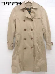 ◇ ◎ ADAM ET ROPE' アダムエロペ<!-利用不可文字-!> 長袖 トレンチ コート サイズ38 ベージュ系 レディース  【1104010006461】