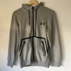 アンダーアーマー ジップアップパーカー メンズ L グレー 2611205509260018