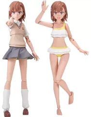 【中古】プラモデル 御坂美琴 DX ver. 「とある科学の超電磁砲T」 KADOKAWA PLASTIC MODEL SERIES