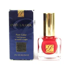 エスティローダー ピュアカラー ネイルエナメル 21 ピュアレッド 残半量以上 箱ダメージ有 レディース ESTEE LAUDER 【中古】のサムネイル