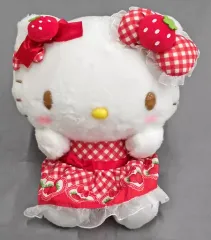 【中古】ぬいぐるみ ハローキティ ぬいぐるみ いちごデザインシリーズ「サンリオキャラクターズ」