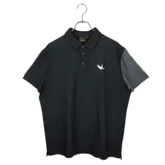極美品✨ 1piu1uguale3 GOLF ポロシャツ 半袖 干場義雅 ゴルフ 楽天市場】1PIU1UGUALE3 GOLF×干場義雅 3 ブラック ロゴ半袖