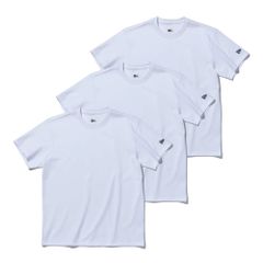 ニューエラ 3-Pack 半袖 パフォーマンス Tシャツ ホワイト ホワイト 1セット New Era 3PACK TECH TEE WHT 23J NONE