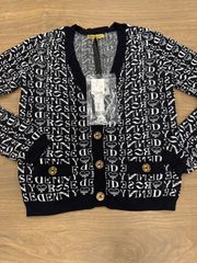 DENNY ROSE JEANS デニーローズ ロゴグラム  カーディガン　Sのサムネイル