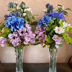 墓花アーティシャルフラワー一対(５２)